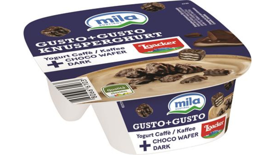 GUSTO+GUSTO YOGURT CAFFE + CHOCO WAFER DARK