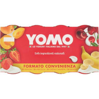 YOGURT INTERO FRUTTA BANANA FRAGOLA CILIEGIE ALBICOCCA