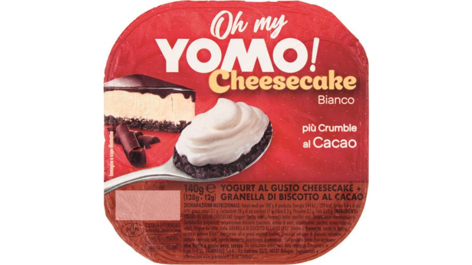 OH MY YOMO BICOMP CHEESECAKE BIANCO & BISCOTTO CIOCCOLATO