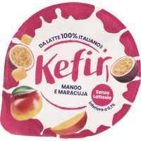 KEFIR MANGO MARACUIA SENA LATTOSIO AL CUCCHIAIO