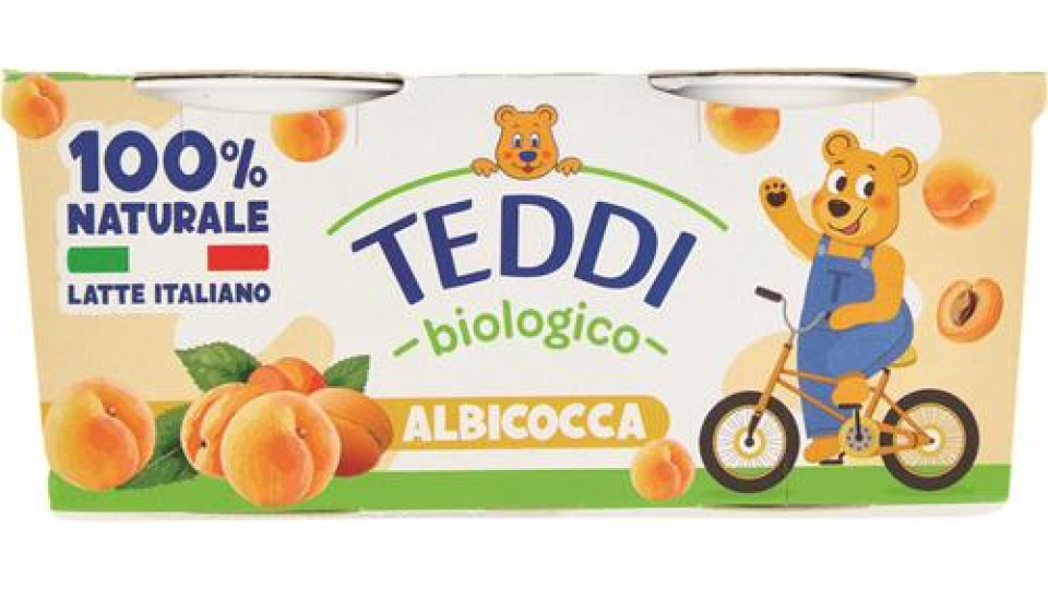 2 YOGURT TEDDY ALBICOCCHE
