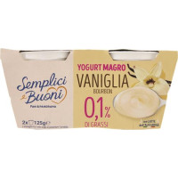 S&B 2 YOGURT MAGRI VANIGLIA BOURBON 2X125