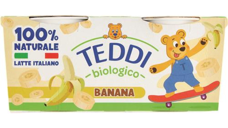 2 YOGURT TEDDY BANANA