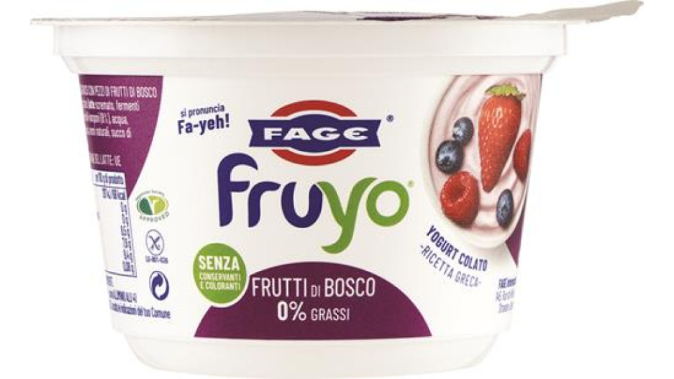 YOGURT FRUYO 0% GRASSI AI FRUTTI DI BOSCO