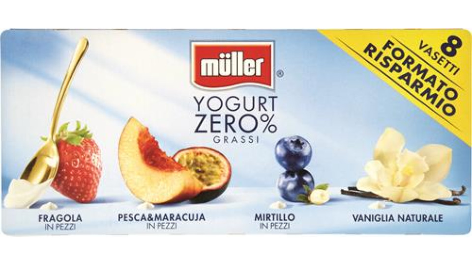 8 YOGURT FRUTTA 0.1 ASSORTITI