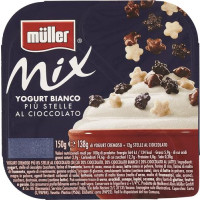 MULLER MIX BIANCO STELLE AL CIOCCOLATO GR150