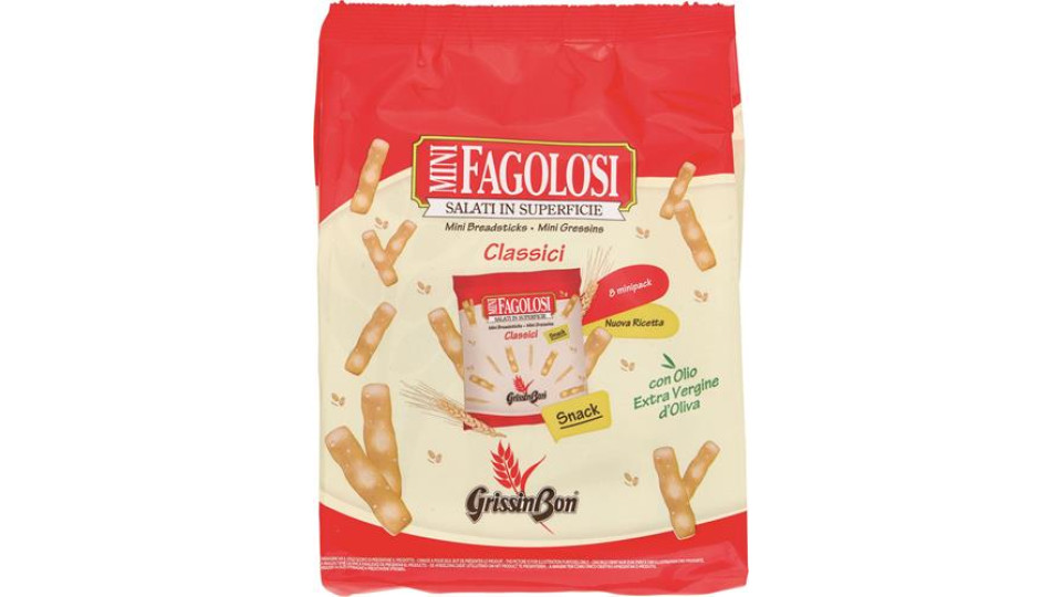 GRISSINO MINI FAGOLOSO CLASSICO 11 MINIPACK