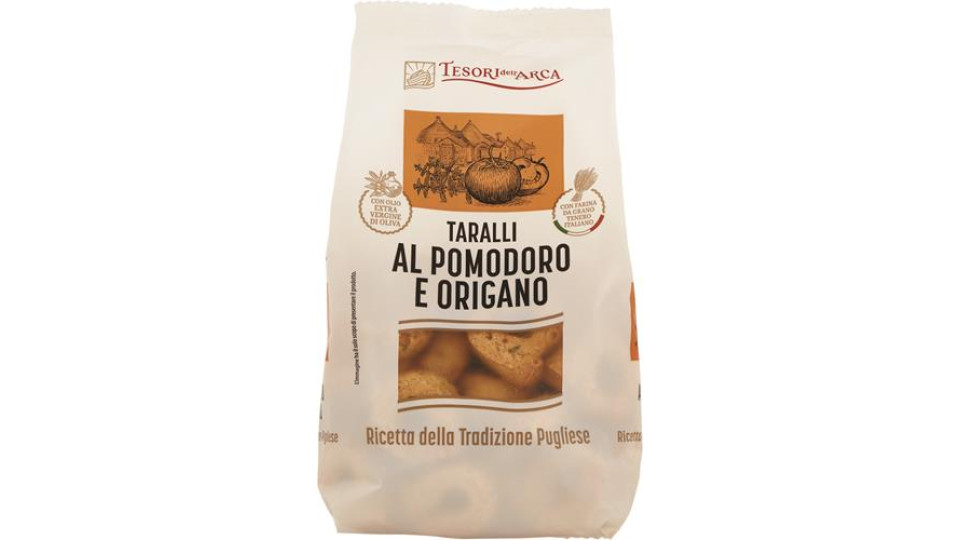 TARALLI AL POMODORO E ORIGANO