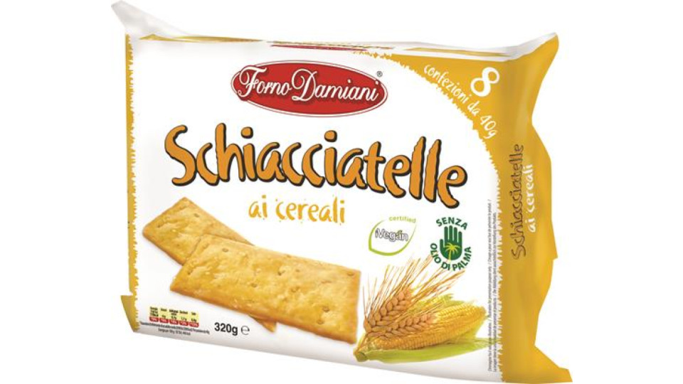 VASCHETTA SCHIACCIATINE CEREALI X8