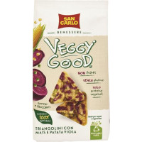 CHIPS VEGGYGOOD SAN CARLO CON MAIS E PATATA VIOLA 65GR
