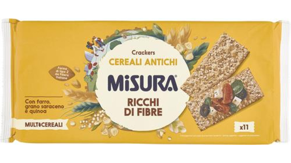 MISURA CRACKERS MULTICEREALI DA 320GR