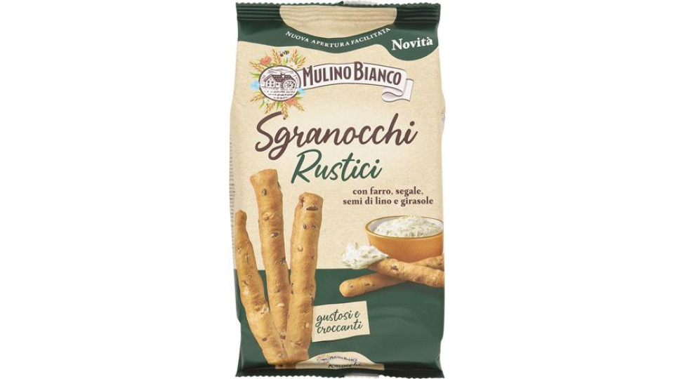 SGRANOCCHI RUSTICI CON FARRO, SEGALE, SEMI DI LINO E GIRASOLE