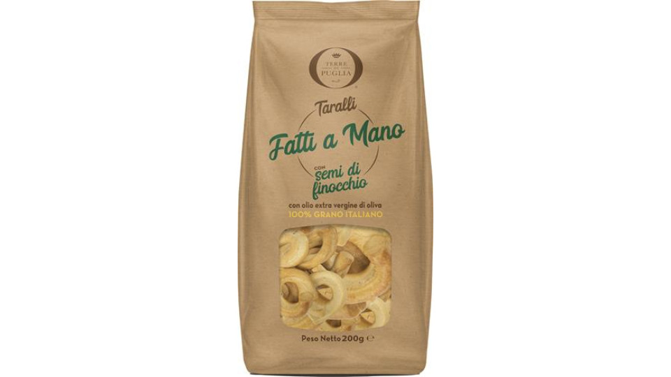 TARALLI 100% FATTI A MANO CON SEMI DI FINOCCHIO