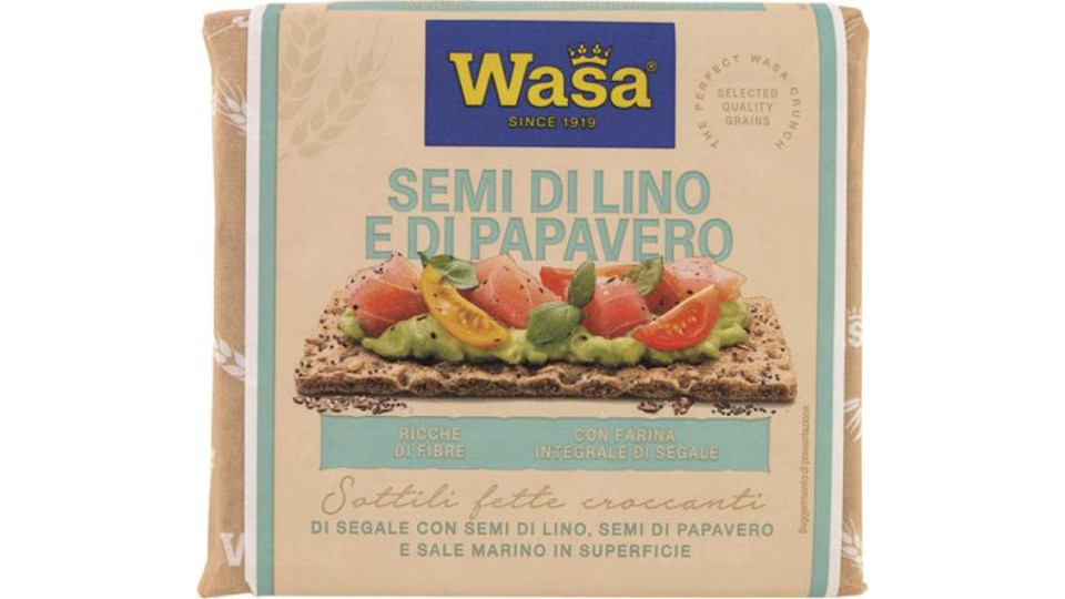 CRACKERS POPPY SEED & SEA SALT 12X245G