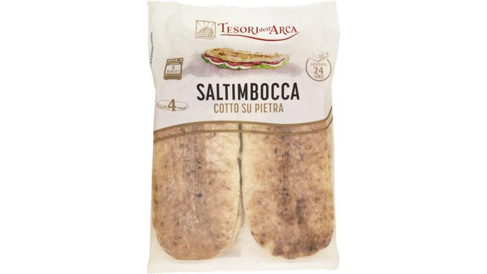 PANINI DA FARCIRE SALTIMBOCCA G125X4PEZZI COTTO SU PIETRA
