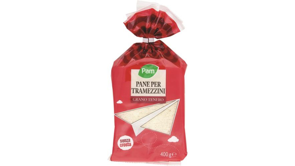 PANE A FETTE PER TRAMEZZINI GRANO TENERO