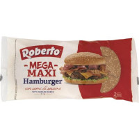 HAMBURGER MEGA MAXI CON SEMI DI SESAMO