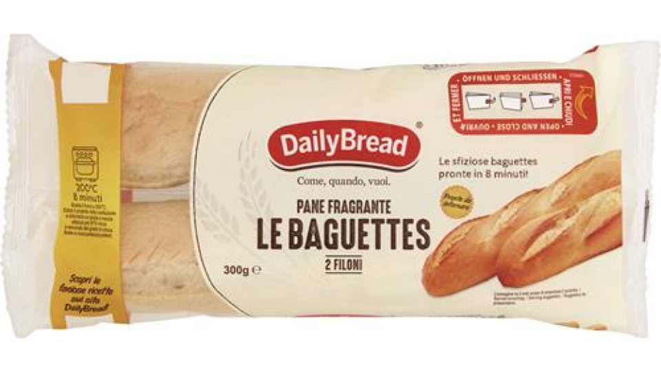 2 X BAGUETTE PRECOTTE