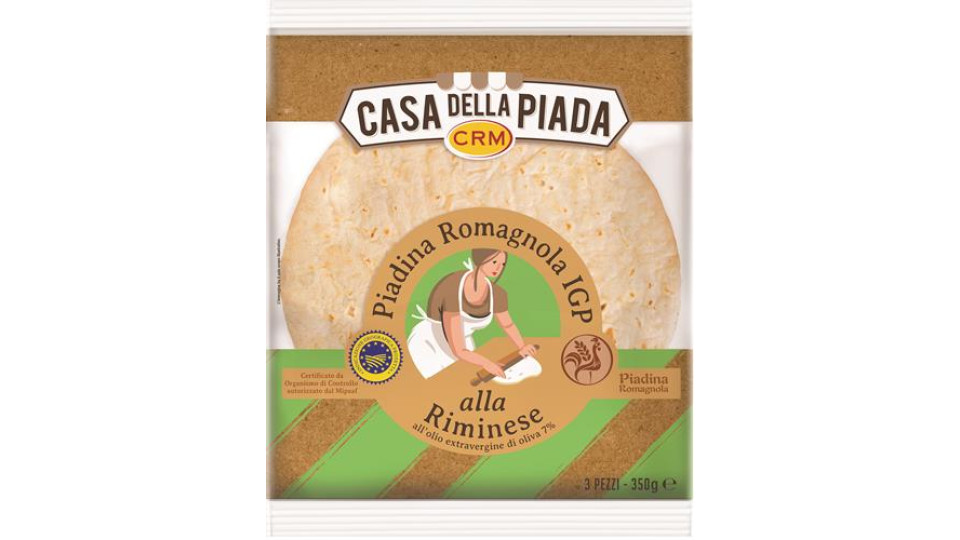 3 PIADINE ALLA RIMINESE IGP CON OLIO EVO