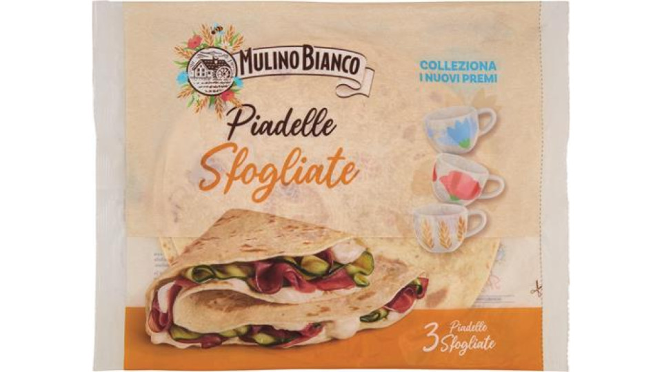 3 PIADELLE SFOGLIATE