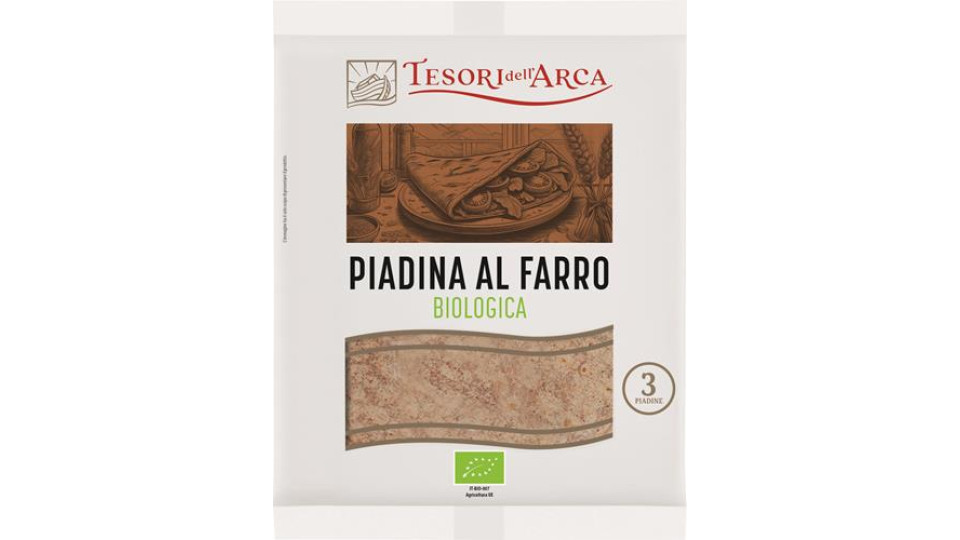 TESORI DELL ARCA PIADINA FARRO BIO