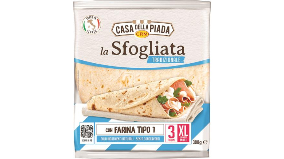 PIADA LA SFOGLIATA TRADIZIONALE -3 PIADE