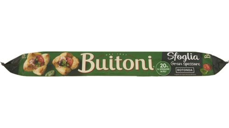 GRAN SPESSORE PASTA SFOGLIA ROTONDA ROTOLO