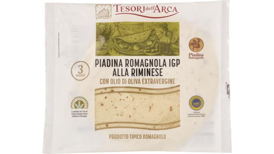 3 PIADINA ROMAGNOLA IGP OLIO EVO