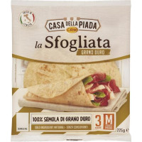 PIADA SFOGLIATA GRANO DURO