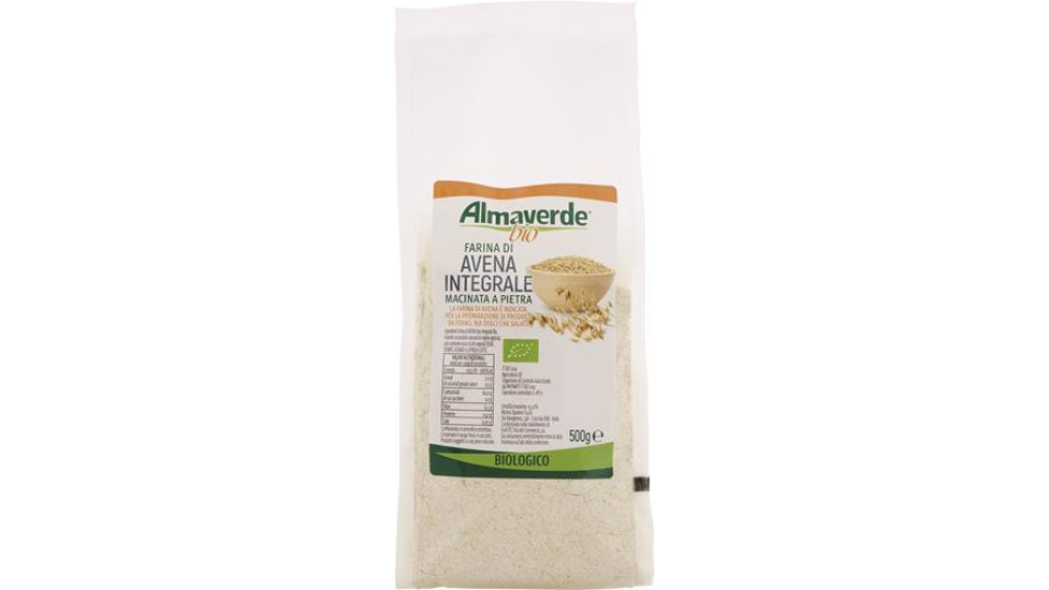 FARINA BIO DI AVENA INTEGRALE MACINATA A PIETRA
