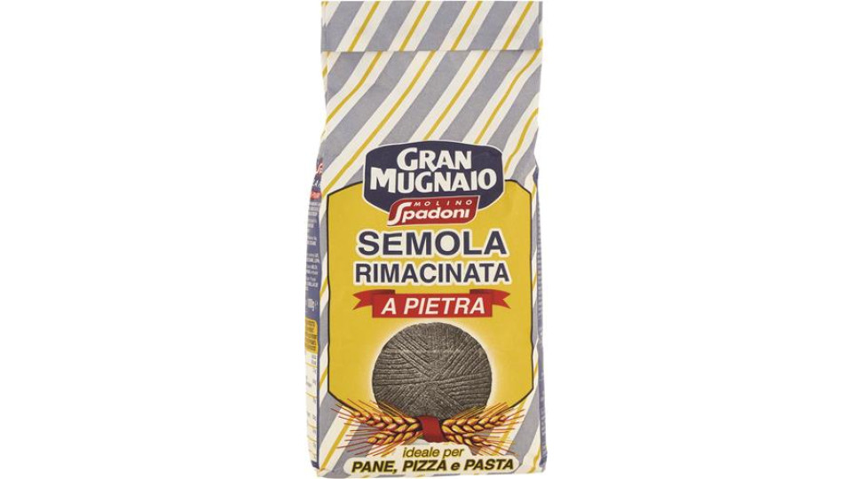 FARINA SEMOLA RIMACINATA A PIETRA