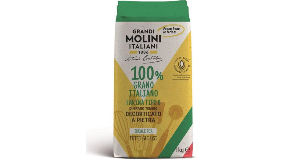 FARINA TIPO 0 100% GRANO ITALIANO LE FARINE PER TUTTI
