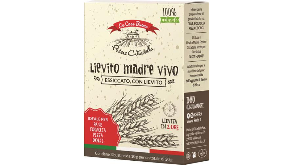 LIEVITO MADRE VIVO