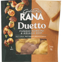 DUETTO RANA PORCINI E ASIAGO
