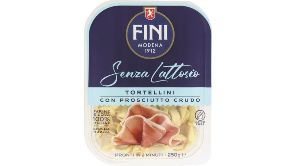 TORTELLINI CON PROSCIUTTO CRUDO SENZA LATTOSIO