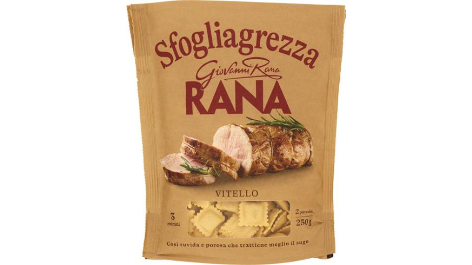 SFOGLIAGREZZA RAVIOLI VITELLO
