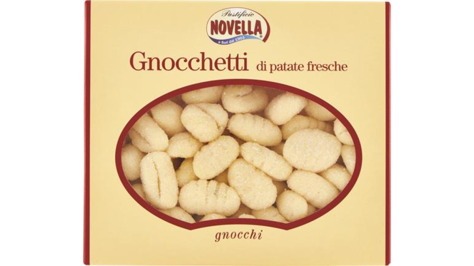 GNOCCHETTI DI PATATE FRESCHE COTTE AL VAPORE