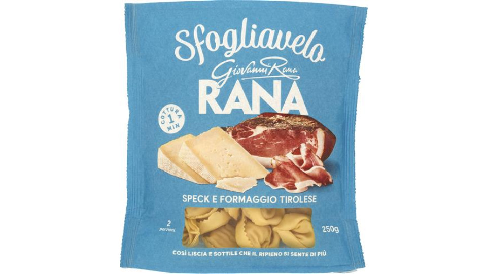 SFOGLIAVELO TORTELLINI ALLO SPECK