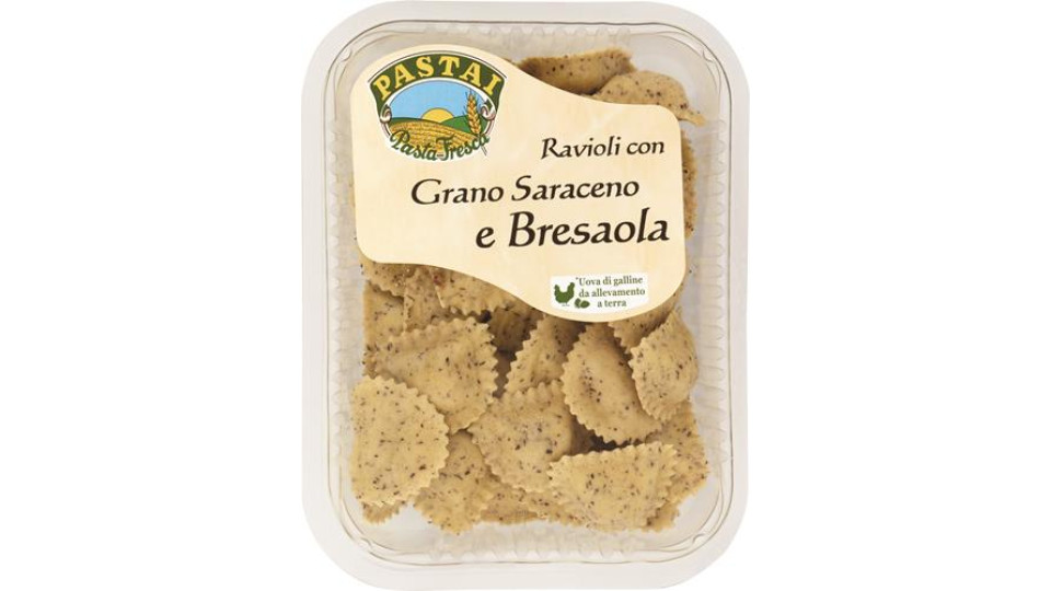 RAVIOLI CON GRANO SARACENO E BRESAOLA