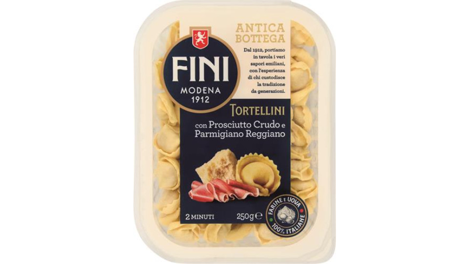 TORTELLINI CRUDO E PARMIGIANO REGGIANO ANTICA BOTTEGA