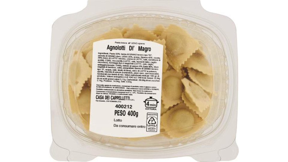 AGNOLOTTI DI MAGRO