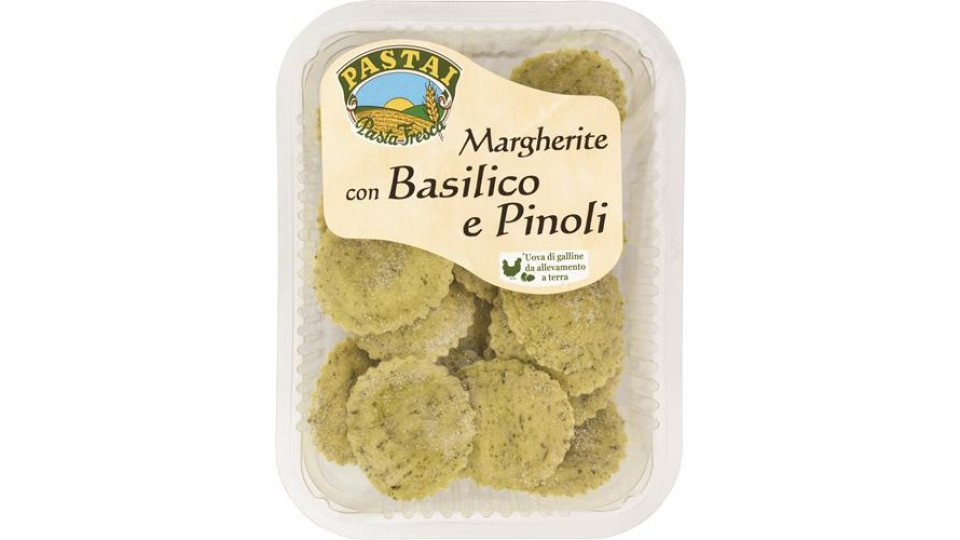 MARGHERITE CON BASILICO E PINOLI