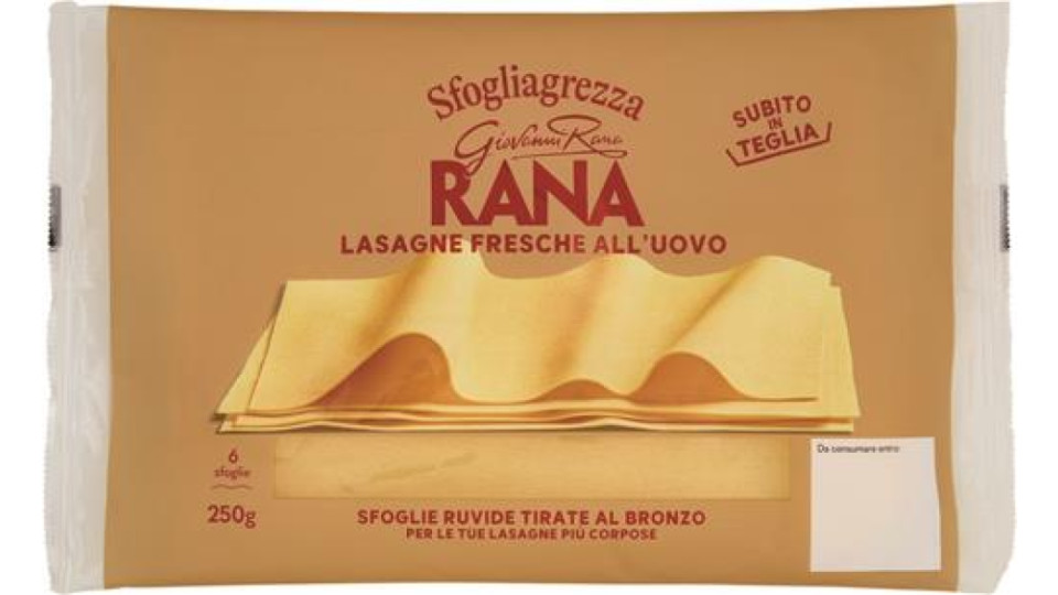 SFOGLIAGREZZA LASAGNA
