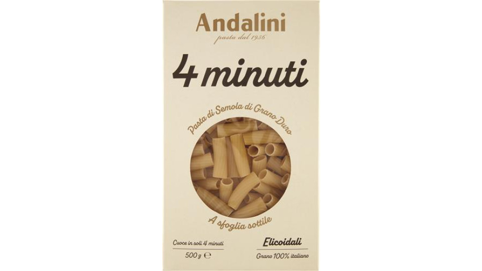 PASTA DI SEMOLA DI GRANO DURO ELICOIDALI VELOCE CON GUSTO