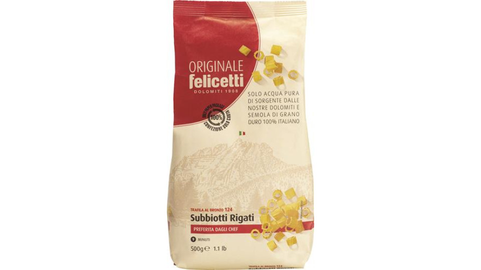 PASTA FELICETTI SUBBIOTTI RIG. N.24