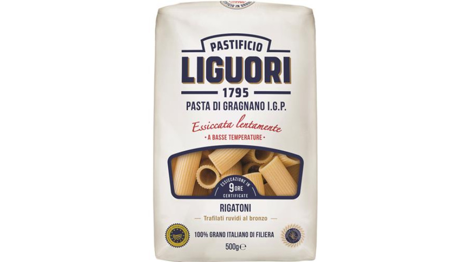 PASTA DI GRAGNANO TRAFILA A BRONZO IGP RIGATONI N.46