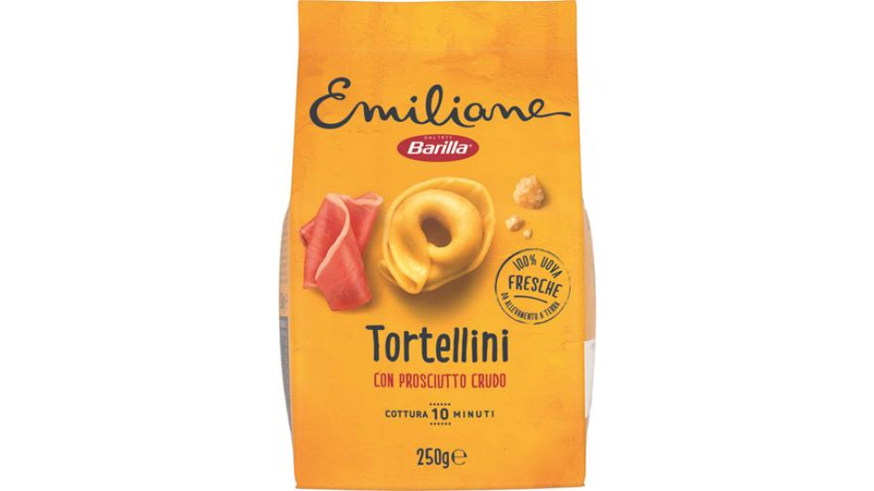 TORTELLINI ALL'UOVO CON PROSCIUTTO
