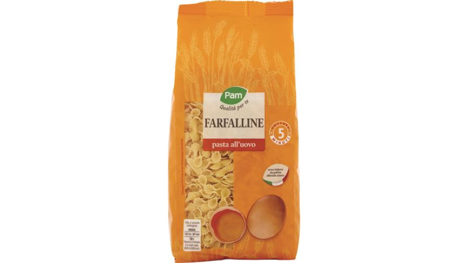 PASTA ALL'UOVO FARFALLINE N.28