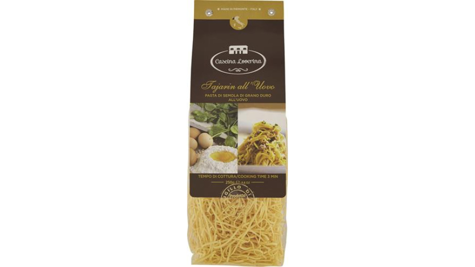 PASTA UOVO TAJARIN CASCINA LOVERINA SACCHETTO