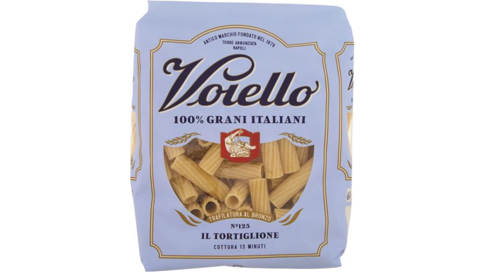TORTIGLIONI PASTA DI GRANO AUREO 100% ITALIANO